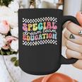 Retro Special Education Squad Groovy Dream Team SPED Teacher Graphic Print Coffee Mug, Groovy Teacher Gifts, funny design Retro Special Education Squad Groovy Dream Team SPED Teacher Graphic Print Coffee Mug, Groovy Teacher Gifts, funny design