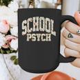 Retro Wildflower School Psych Teacher School Psychologist Graphic Print Coffee Mug, funny design
