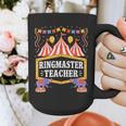 Ringmaster Teacher Circus Party Ringmaster Carnival Graphic Print Coffee Mug, funny design