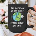 Rotation Of The Earth Makes My Day Science Teacher Earth Day Graphic Print Coffee Mug, Science Teacher Gifts, funny design Rotation Of The Earth Makes My Day Science Teacher Earth Day Graphic Print Coffee Mug, Science Teacher Gifts, funny design