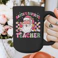 Santa's Favorite Teacher Groovy Christmas Teacher Boys Girls Graphic Print Coffee Mug, Groovy Teacher Gifts, funny design Santa's Favorite Teacher Groovy Christmas Teacher Boys Girls Graphic Print Coffee Mug, Groovy Teacher Gifts, funny design