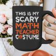 This Is My Scary Math Teacher Costume For Halloween Graphic Print Coffee Mug, funny design This Is My Scary Math Teacher Costume For Halloween Graphic Print Coffee Mug, funny design