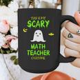 Scary Math Teacher Costume Halloween Lazy Easy Christmas Graphic Print Coffee Mug, funny design
