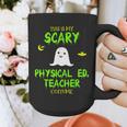Scary Physical Education Ed Teacher Costume Halloween Easy Graphic Print Coffee Mug, funny design
