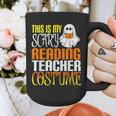 This Is My Scary Reading Teacher Costume Halloween School Graphic Print Coffee Mug, funny design This Is My Scary Reading Teacher Costume Halloween School Graphic Print Coffee Mug, funny design
