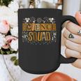 Science Squad Teacher STEM Chemistry Biology Physics Graphic Print Coffee Mug, Science Teacher Gifts, funny design