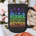 Science Teacher Because Figuring Things Out Is Better Than Graphic Print Coffee Mug, Science Teacher Gifts, funny design Science Teacher Because Figuring Things Out Is Better Than Graphic Print Coffee Mug, Science Teacher Gifts, funny design