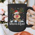 Science Teacher Squad Reindeer Christmas Teacher Xmas Lights For Men Women Graphic Print Coffee Mug, Science Teacher Gifts, funny design