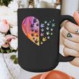 Sign Language Heart ASL For Deaf Teacher Graphic Print Coffee Mug, funny design Sign Language Heart ASL For Deaf Teacher Graphic Print Coffee Mug, funny design
