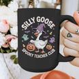Silly Goose Spooky Teacher Club Halloween Witch Ghost Graphic Print Coffee Mug, funny design Silly Goose Spooky Teacher Club Halloween Witch Ghost Graphic Print Coffee Mug, funny design