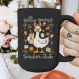 Silly Goose Teachers Club Cozy Fall Teacher Graphic Print Coffee Mug, funny design Silly Goose Teachers Club Cozy Fall Teacher Graphic Print Coffee Mug, funny design