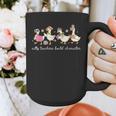 Silly Teachers Build Character Goose Teacher Back To School Graphic Print Coffee Mug, funny design