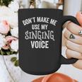 Singing Voice Singer Choir Chorus Music Teacher For Men Women Girls Kids Graphic Print Coffee Mug, funny design