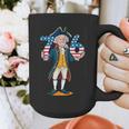 Six Seven 6 7 7 6 George Washington Teacher American Graphic Print Coffee Mug, funny design