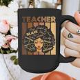 Smart Teacher Afro Girl Melanin African American Wowen Graphic Print Coffee Mug, funny design