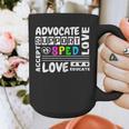 Special Education Advocate Love Support SPED Teacher Graphic Print Coffee Mug, funny design Special Education Advocate Love Support SPED Teacher Graphic Print Coffee Mug, funny design