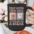 Special Education First Coffee Then Data Retro SPED Teacher Graphic Print Coffee Mug, funny design Special Education First Coffee Then Data Retro SPED Teacher Graphic Print Coffee Mug, funny design