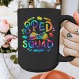 Special Education Teacher Sped Squad SPED Teacher Tie Dye Graphic Print Coffee Mug, funny design
