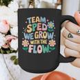 Special Education Teacher Team SPED Grow With The Flow Graphic Print Coffee Mug, funny design Special Education Teacher Team SPED Grow With The Flow Graphic Print Coffee Mug, funny design