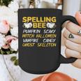 Spelling Bee Costume For a Halloween Teacher Pun Women Graphic Print Coffee Mug, funny design