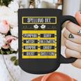 Spelling Bee Halloween Teachers Bee Spelling Competition Graphic Print Coffee Mug, funny design Spelling Bee Halloween Teachers Bee Spelling Competition Graphic Print Coffee Mug, funny design
