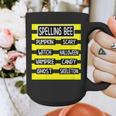 Spelling Bee Pun Halloween Costume For Teachers Graphic Print Coffee Mug, funny design Spelling Bee Pun Halloween Costume For Teachers Graphic Print Coffee Mug, funny design