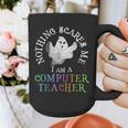 This Is My Spooky COMPUTER TEACHER Costume Don't Scare Me Graphic Print Coffee Mug, funny design This Is My Spooky COMPUTER TEACHER Costume Don't Scare Me Graphic Print Coffee Mug, funny design