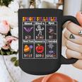 Spooky Syllables Teacher Halloween Educational Kids Graphic Print Coffee Mug, funny design