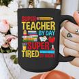 Super Teacher By Day Super Tired By Night Superhero Teacher Graphic Print Coffee Mug, Super Teacher Gifts, funny design Super Teacher By Day Super Tired By Night Superhero Teacher Graphic Print Coffee Mug, Super Teacher Gifts, funny design