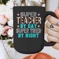 Super Teacher By Day Super Tired By Night Superhero Teacher Men Women Graphic Print Coffee Mug, Super Teacher Gifts, funny design Super Teacher By Day Super Tired By Night Superhero Teacher Men Women Graphic Print Coffee Mug, Super Teacher Gifts, funny design