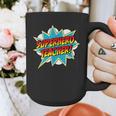 Superhero Teacher Retro Comic Teaching Superpower Graphic Print Coffee Mug, funny design Superhero Teacher Retro Comic Teaching Superpower Graphic Print Coffee Mug, funny design