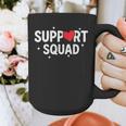 Support Squad Cute Heart Supportive Teacher Team Member Graphic Print Coffee Mug, funny design Support Squad Cute Heart Supportive Teacher Team Member Graphic Print Coffee Mug, funny design