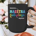 Sustantivo Maestra Fabulosa Adjetivo Spanish Teacher Graphic Print Coffee Mug, funny design Sustantivo Maestra Fabulosa Adjetivo Spanish Teacher Graphic Print Coffee Mug, funny design