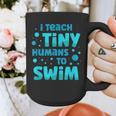 Swimming Teacher I Teach Tiny Humans To Swim Swim Instructor Graphic Print Coffee Mug, funny design Swimming Teacher I Teach Tiny Humans To Swim Swim Instructor Graphic Print Coffee Mug, funny design