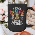 I Teach 2nd Grade Superheroes Back To School Teacher Men Women Girls Kids Graphic Print Coffee Mug, 2nd Grade Teacher Gifts, funny design