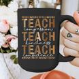 Teach Compassion Kindness Confidence History Teacher Graphic Print Coffee Mug, History Teacher Gifts, funny design Teach Compassion Kindness Confidence History Teacher Graphic Print Coffee Mug, History Teacher Gifts, funny design