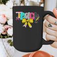 Teach Coquette Bow Teacher Back To School Happy First Day Graphic Print Coffee Mug, funny design Teach Coquette Bow Teacher Back To School Happy First Day Graphic Print Coffee Mug, funny design