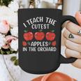 I Teach The Cutest Apples In The Orchard Cute Fall Teacher Graphic Print Coffee Mug, funny design I Teach The Cutest Apples In The Orchard Cute Fall Teacher Graphic Print Coffee Mug, funny design
