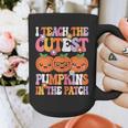 I Teach The Cutest Pumpkins Halloween Fall Teacher Women Graphic Print Coffee Mug, funny design I Teach The Cutest Pumpkins Halloween Fall Teacher Women Graphic Print Coffee Mug, funny design