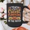 I Teach The Cutest Pumpkins Tshirt Halloween Teacher Graphic Print Coffee Mug, funny design I Teach The Cutest Pumpkins Tshirt Halloween Teacher Graphic Print Coffee Mug, funny design