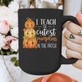 I Teach The Cutest Pumpkins In The Patch Fall Autumn Teacher Graphic Print Coffee Mug, funny design I Teach The Cutest Pumpkins In The Patch Fall Autumn Teacher Graphic Print Coffee Mug, funny design