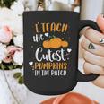 I Teach The Cutest Pumpkins In The Patch Teacher School For Men Women Kids Graphic Print Coffee Mug, funny design I Teach The Cutest Pumpkins In The Patch Teacher School For Men Women Kids Graphic Print Coffee Mug, funny design