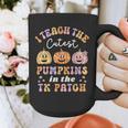 I Teach The Cutest Pumpkins In The TK Patch TK Teacher Fall Graphic Print Coffee Mug, funny design I Teach The Cutest Pumpkins In The TK Patch TK Teacher Fall Graphic Print Coffee Mug, funny design