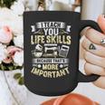 I Teach You Life Skills Home Economics Teacher Graphic Print Coffee Mug, funny design I Teach You Life Skills Home Economics Teacher Graphic Print Coffee Mug, funny design