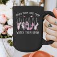 Teach Them Love Them Watch Them Grow Ballet Dance Teacher Graphic Print Coffee Mug, funny design