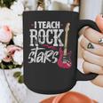 I Teach Rock Stars Music Teacher Guitar Player Graphic Print Coffee Mug, funny design I Teach Rock Stars Music Teacher Guitar Player Graphic Print Coffee Mug, funny design