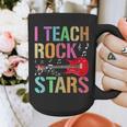 I Teach Rockstars Band Vibes Teacher Rocks My Music Teaching Graphic Print Coffee Mug, funny design I Teach Rockstars Band Vibes Teacher Rocks My Music Teaching Graphic Print Coffee Mug, funny design