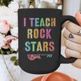 I TEACH ROCKSTARS Band Vibes Teacher Rocks My Music Teaching Graphic Print Coffee Mug, funny design