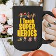 I Teach Super Heroes Comic Book Hero Teacher School Graphic Print Coffee Mug, Super Teacher Gifts, funny design I Teach Super Heroes Comic Book Hero Teacher School Graphic Print Coffee Mug, Super Teacher Gifts, funny design