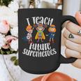 I Teach Superheroes Cute Back To School Teacher Graphic Print Coffee Mug, funny design I Teach Superheroes Cute Back To School Teacher Graphic Print Coffee Mug, funny design
